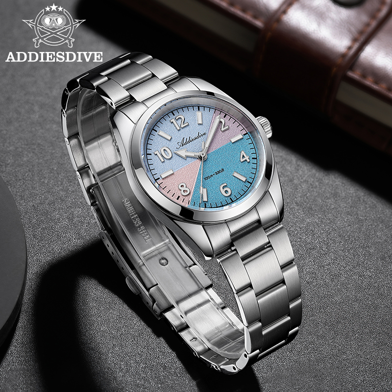Luxury Watch Top 10 - Мужские часы ADDIESDIVE, новые, 36 мм,