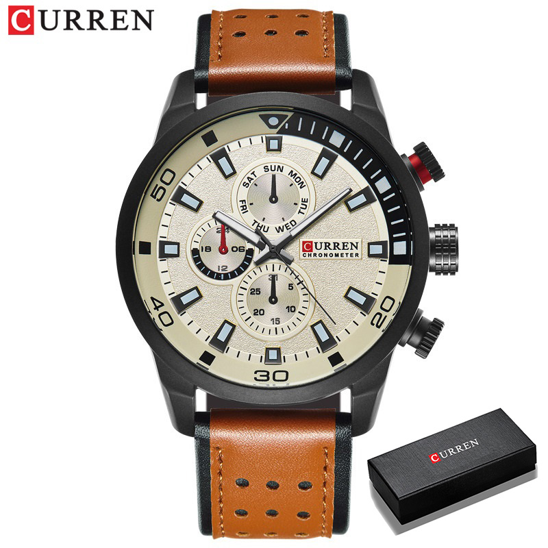 Luxury Watch Magazine - Часы CURREN Мужские кварцевые, стильные роскошные
