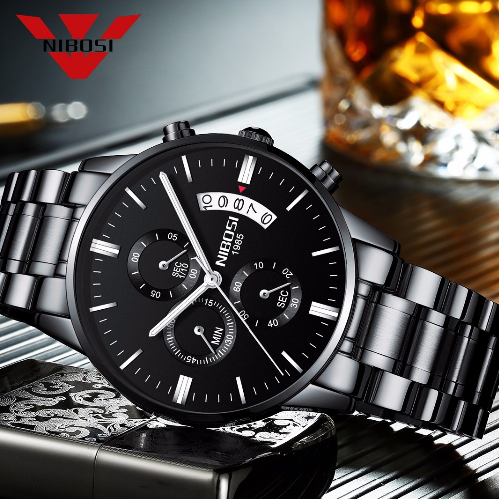 Часы наручные NIBOSI Мужские к – обзор и цена Luxury Watch Top 10