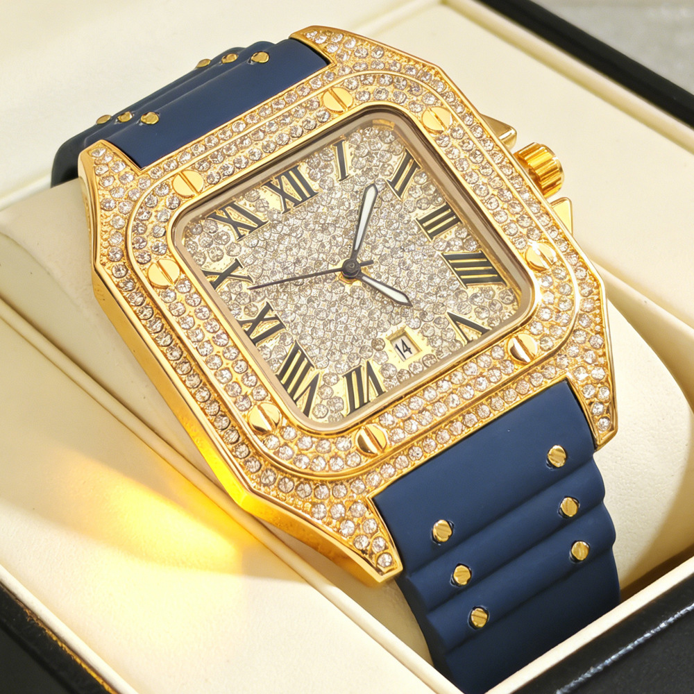 Модные мужские кварцевые часы  – обзор и цена Luxury Watch Iceberg