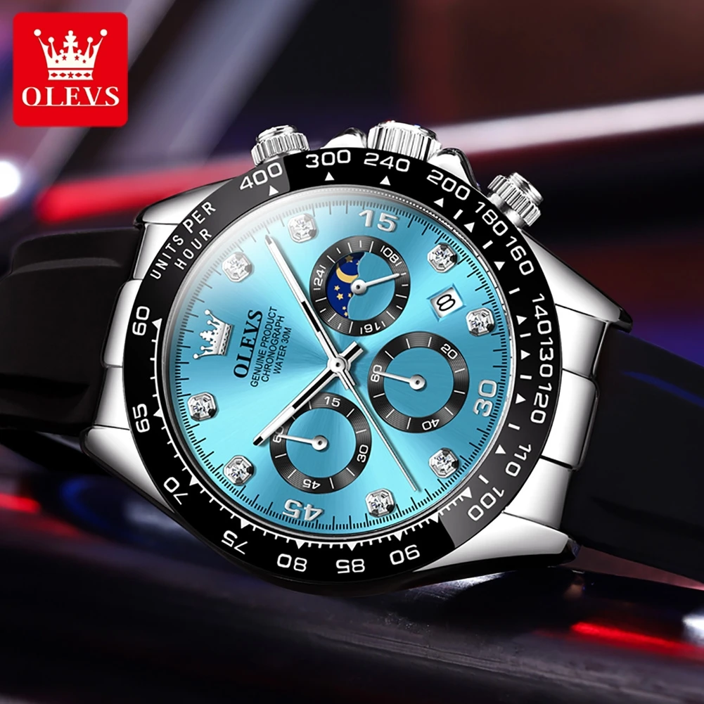 OLEVS 2875 Мужские часы-хроног – обзор и цена Luxury Watch Maker